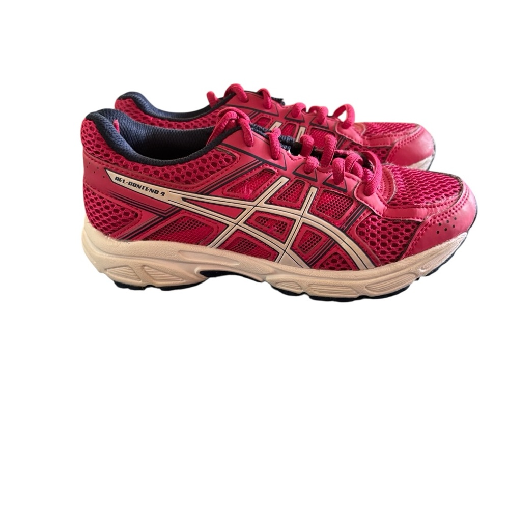 ASICS Kids Red Running Shoes
